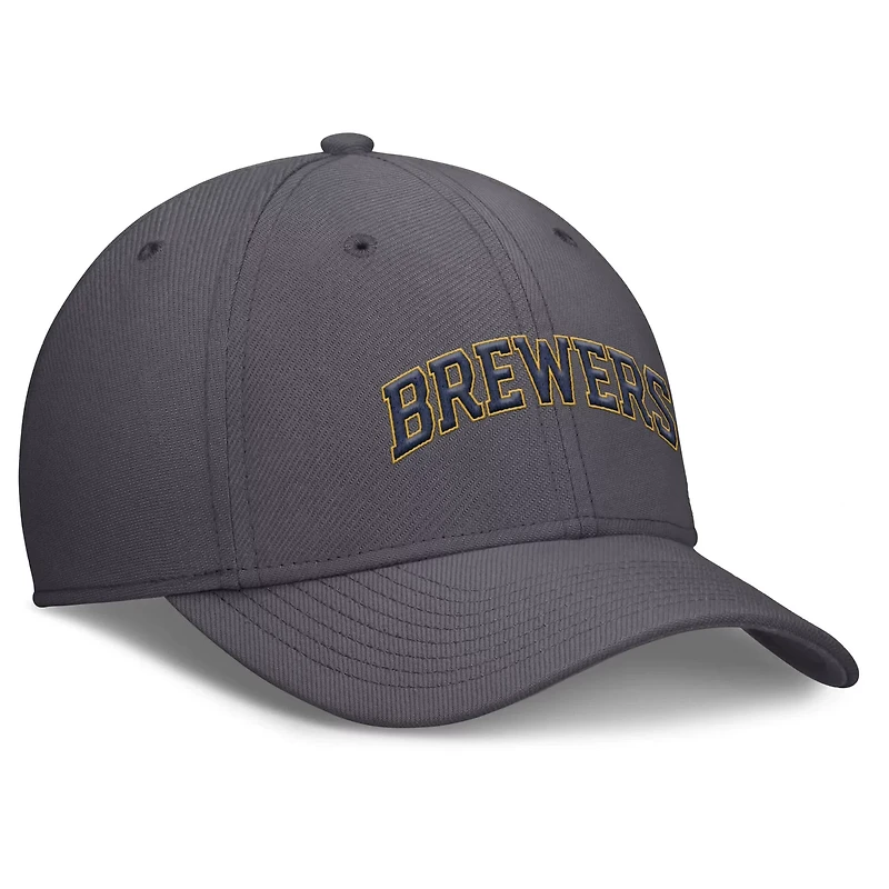 Nike Milwaukee Brewers Swoosh Performance Flex Hat
