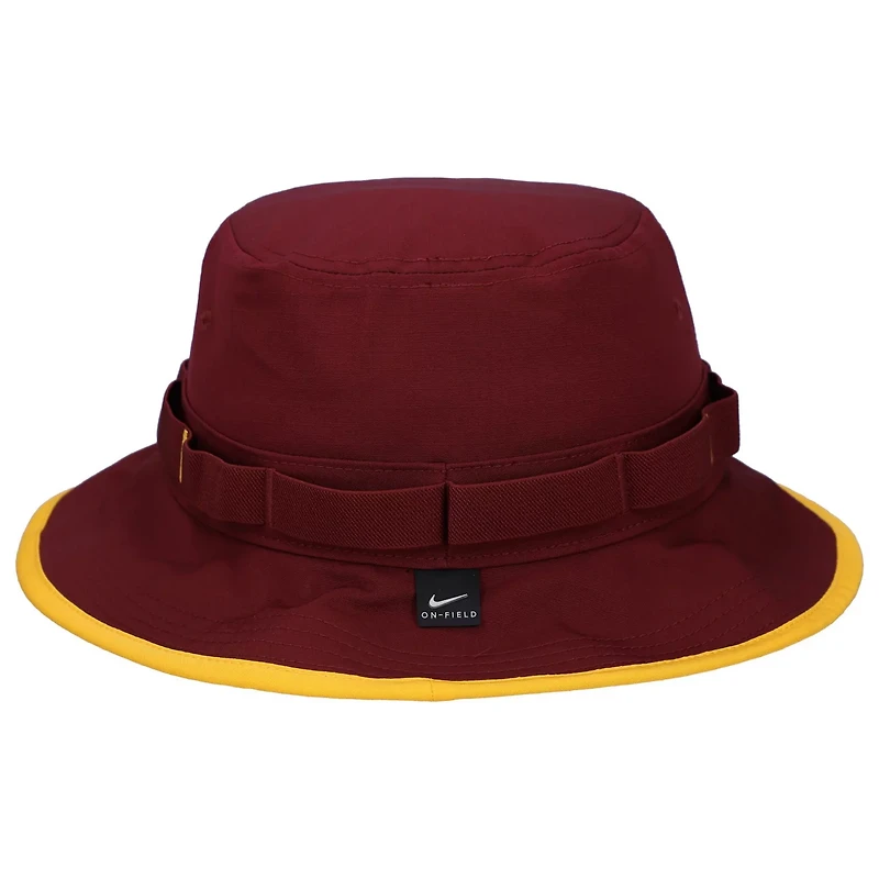 Nike Minnesota Golden Gophers 2024 Sideline Apex Performance Boonie Bucket Hat