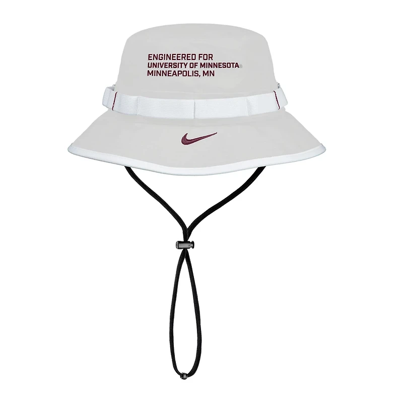 Nike Minnesota Golden Gophers 2025 On-Field Boonie Performance Bucket Hat