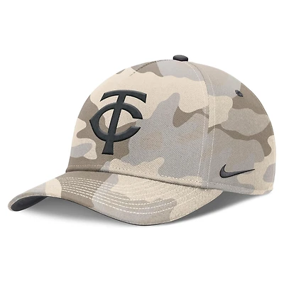 Nike Minnesota Twins Camo Pack Rise Adjustable Hat