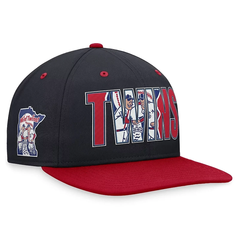 Nike Minnesota Twins Cooperstown Collection Pro Snapback Hat