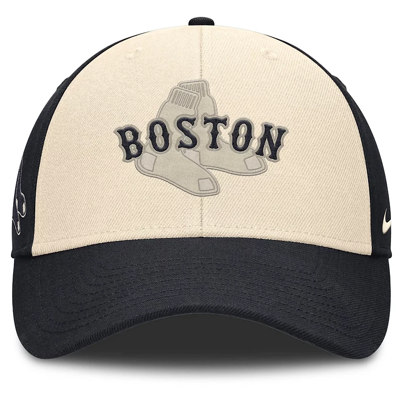 Nike Natural Boston Red Sox Statement Club Performance Adjustable Hat
