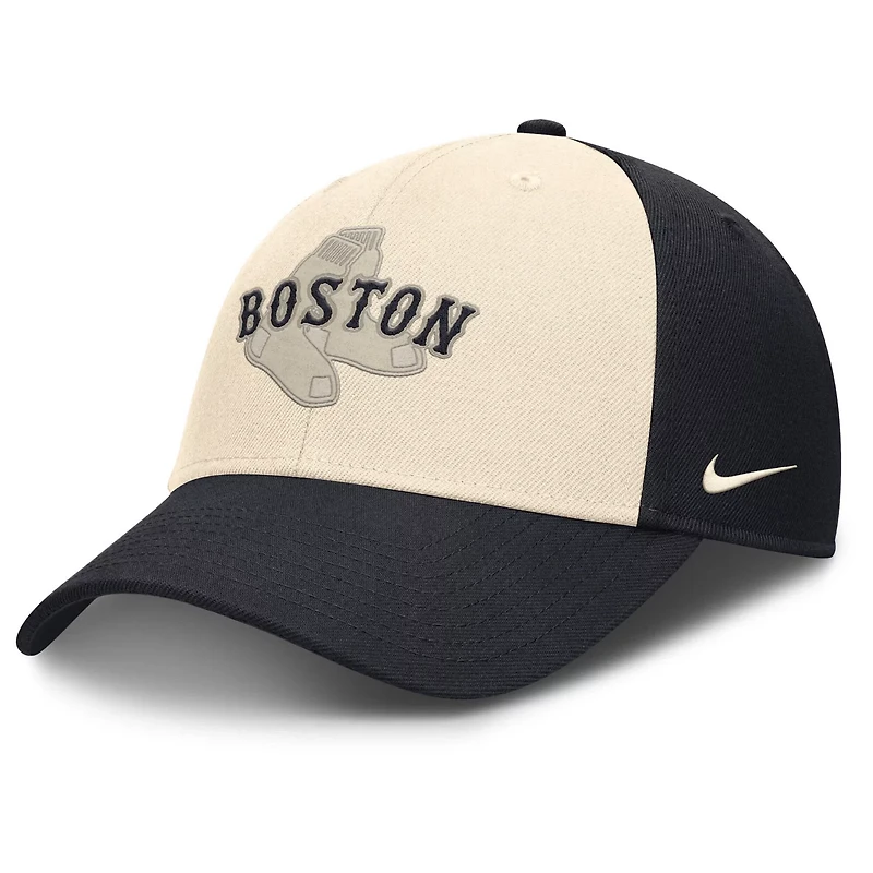Nike Natural Boston Red Sox Statement Club Performance Adjustable Hat