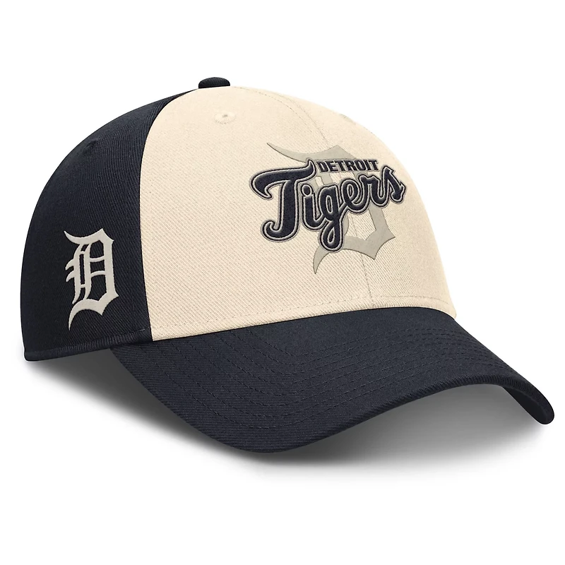 Nike Natural Detroit Tigers Statement Club Performance Adjustable Hat
