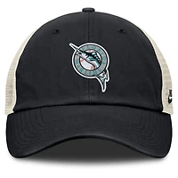 Nike Natural Florida Marlins Cooperstown Collection Club Trucker Adjustable Hat