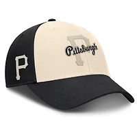Nike Natural Pittsburgh Pirates Statement Club Performance Adjustable Hat