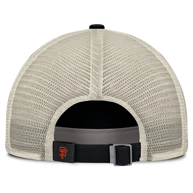 Nike Natural San Francisco Giants Cooperstown Collection Club Trucker Adjustable Hat