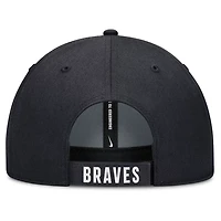 Nike Navy Atlanta Braves Club Performance Adjustable Hat
