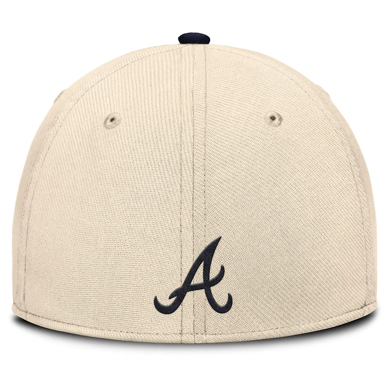 Nike Navy Atlanta Braves Statement Rise Performance Flex Hat