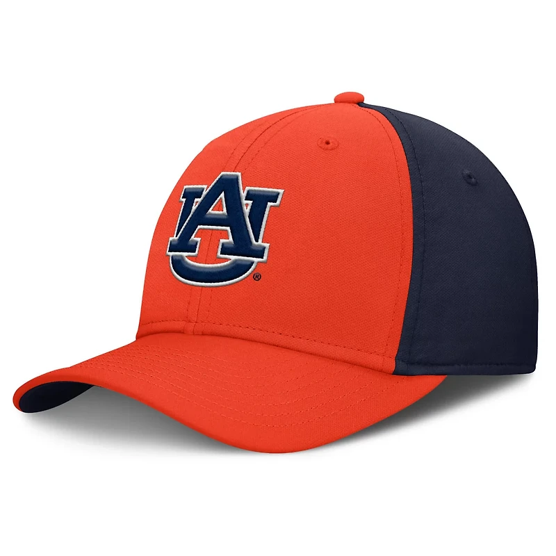 Nike Navy Auburn Tigers 2025 Sideline Rise Local Dri-FIT Flex Hat