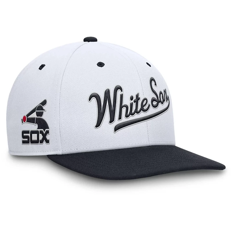 Nike Navy Chicago Sox Cooperstown Collection Pro Performance Snapback Hat