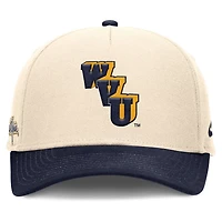 Nike Navy West Virginia Mountaineers Academic Rise Dri-FIT Adjustable Hat