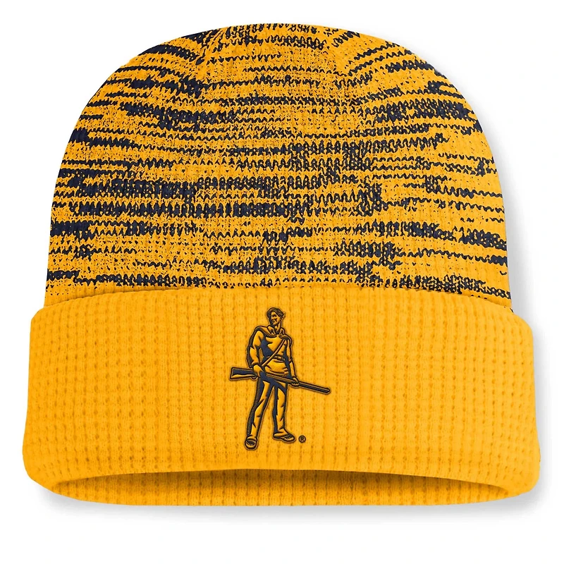 Nike Navy West Virginia Mountaineers Primetime Terra Cuffed Knit Hat