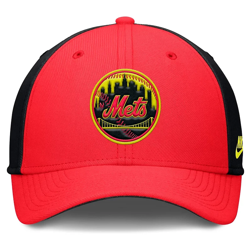 Nike New York Mets Neon 90s Rise SwooshFlex Hat