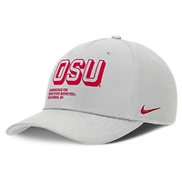 Nike Ohio State Buckeyes 2025 Sideline Dust Pinched Rise Adjustable Hat
