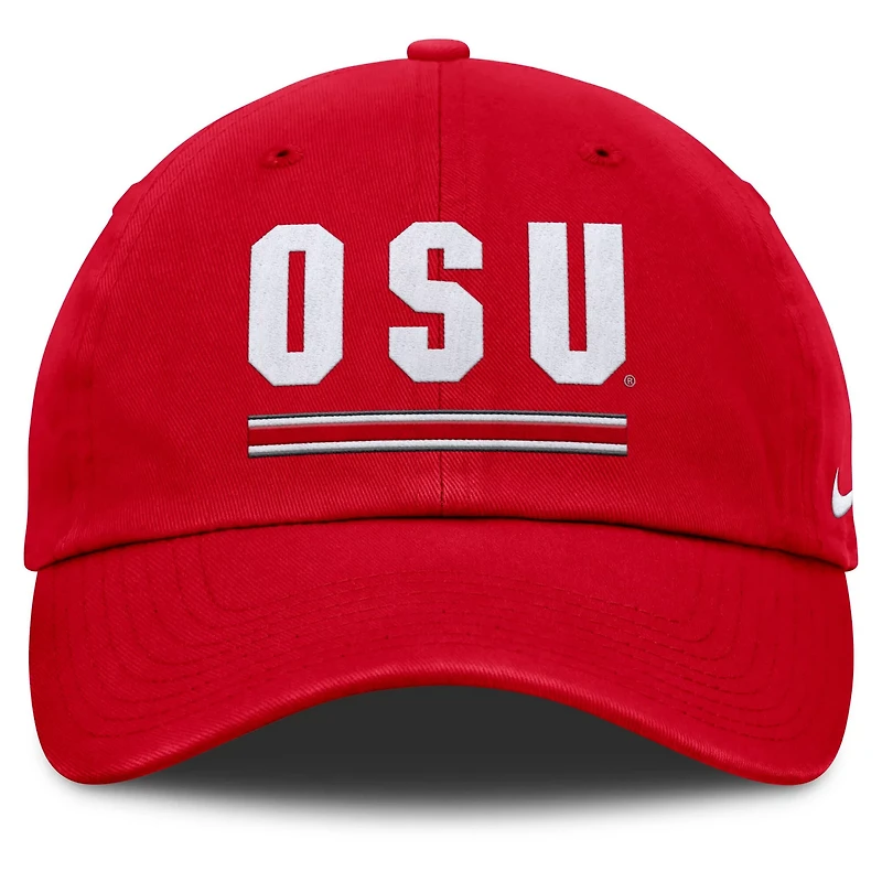 Nike Ohio State Buckeyes Club Campus Adjustable Hat