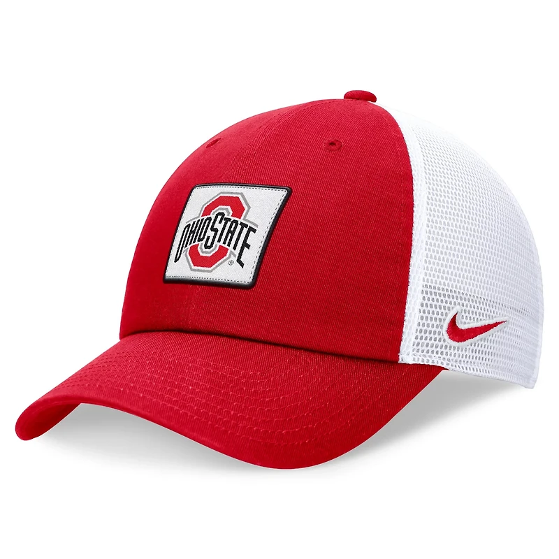 Nike Ohio State Buckeyes Primetime Club Trucker Adjustable Hat
