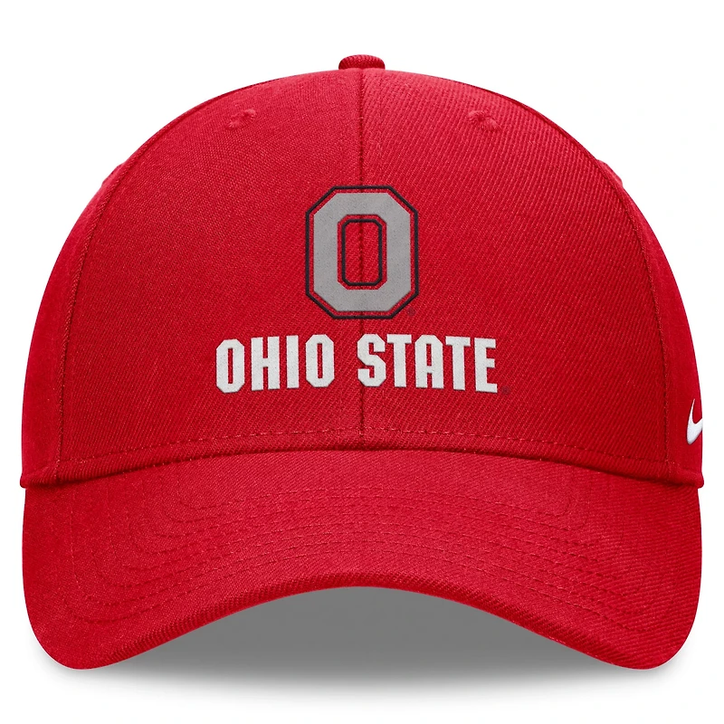 Nike Ohio State Buckeyes Primetime Rise Adjustable Hat