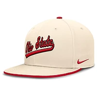 Nike Ohio State Buckeyes Primetime True Performance Fitted Hat