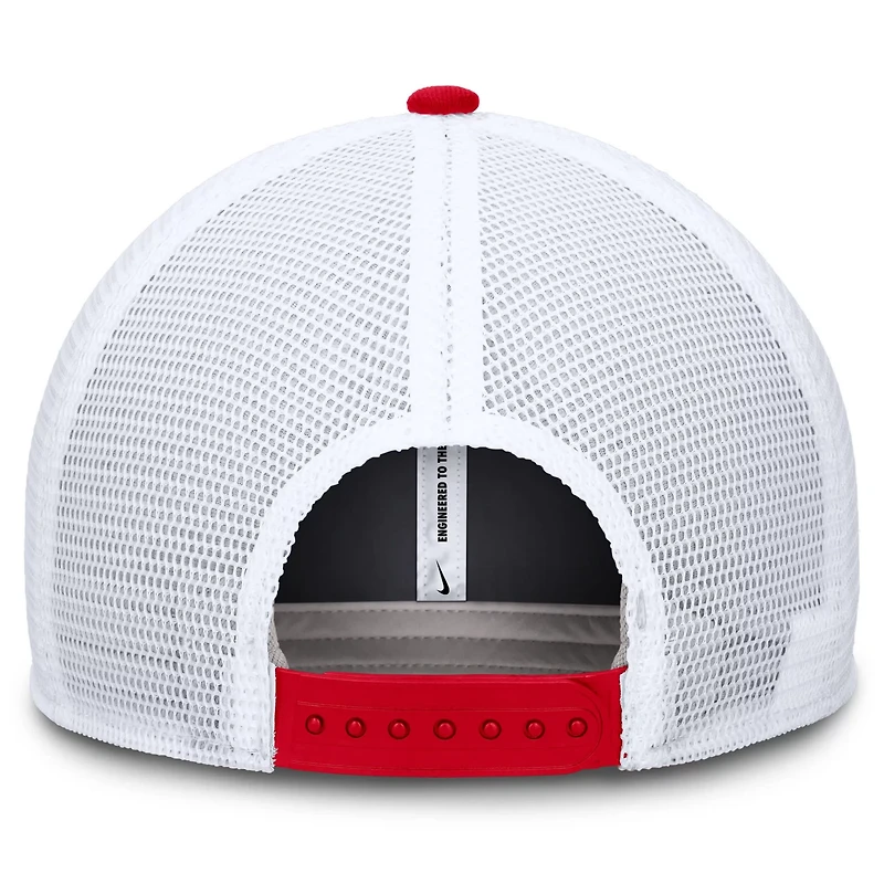 Nike Ohio State Buckeyes Rise Performance Adjustable Trucker Hat