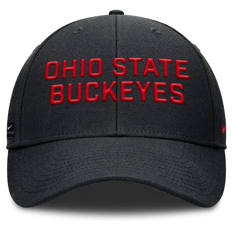 Nike Ohio State Buckeyes Rise Practice Adjustable Hat