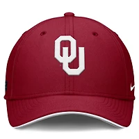 Nike Oklahoma Sooners 2025 Dugout Coaches Rise Swoosh Performance Flex Hat