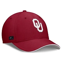 Nike Oklahoma Sooners 2025 Dugout Coaches Rise Swoosh Performance Flex Hat