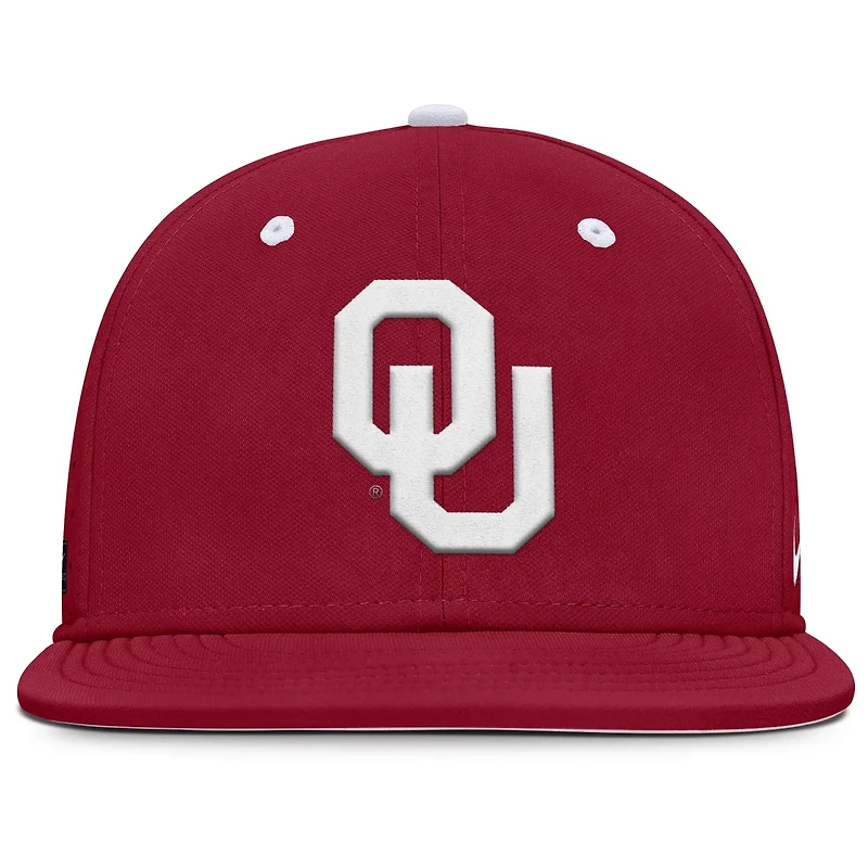 Nike Oklahoma Sooners On-Field Dugout True Performance Fitted Hat