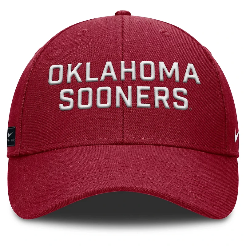 Nike Oklahoma Sooners Rise Practice Adjustable Hat