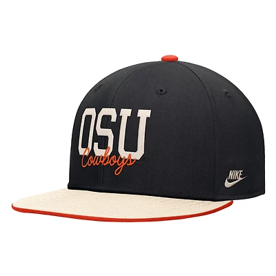 Nike Oklahoma State Cowboys Vintage Script Pro Dri-FIT Snapback Hat