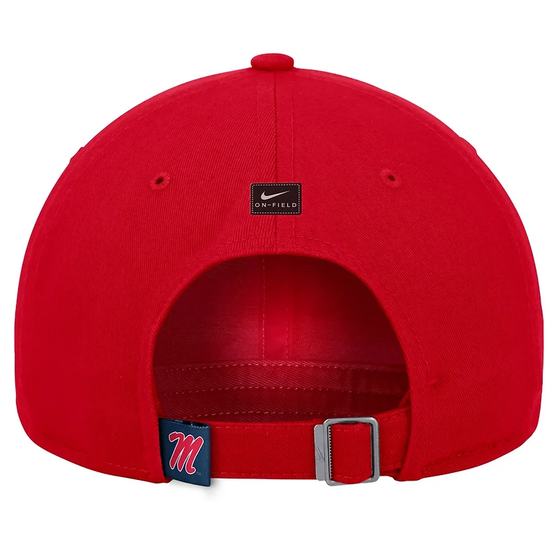 Nike Ole Miss Rebels 2024 Sideline Club Adjustable Hat