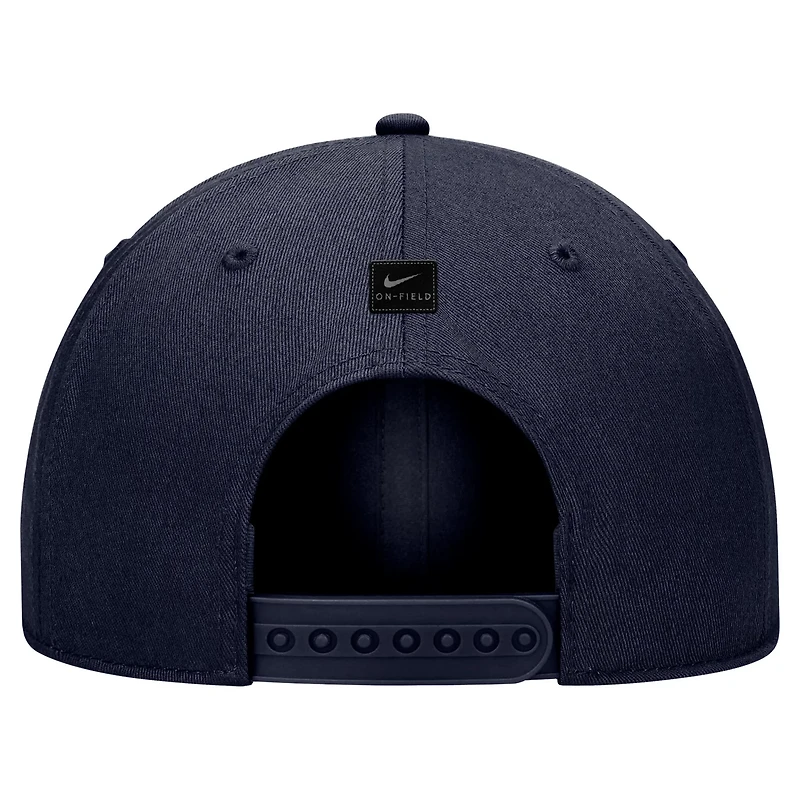 Nike Ole Miss Rebels 2024 Sideline Rise Performance Adjustable Hat