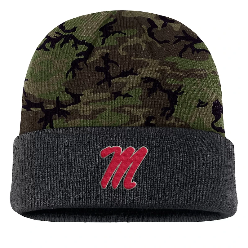 Nike Ole Miss Rebels Military Appreciation Cuffed Knit Hat