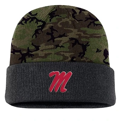 Nike Ole Miss Rebels Military Appreciation Cuffed Knit Hat