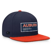 Nike Orange Auburn Tigers 2025 On-Field Patch Pro Dri-FIT Snapback Hat