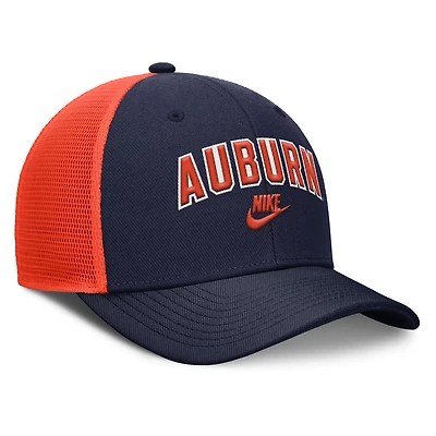 Nike White Auburn Tigers 2025 Sideline Campus Pro Local Snapback Hat