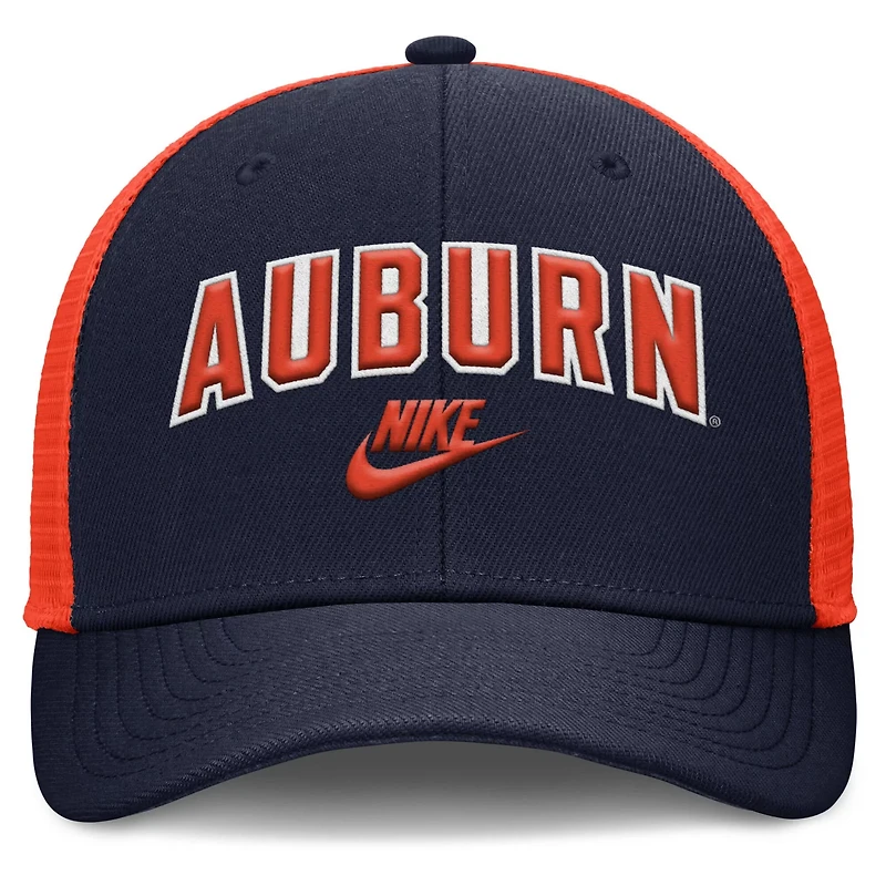 Nike White Auburn Tigers 2025 Sideline Campus Pro Local Snapback Hat