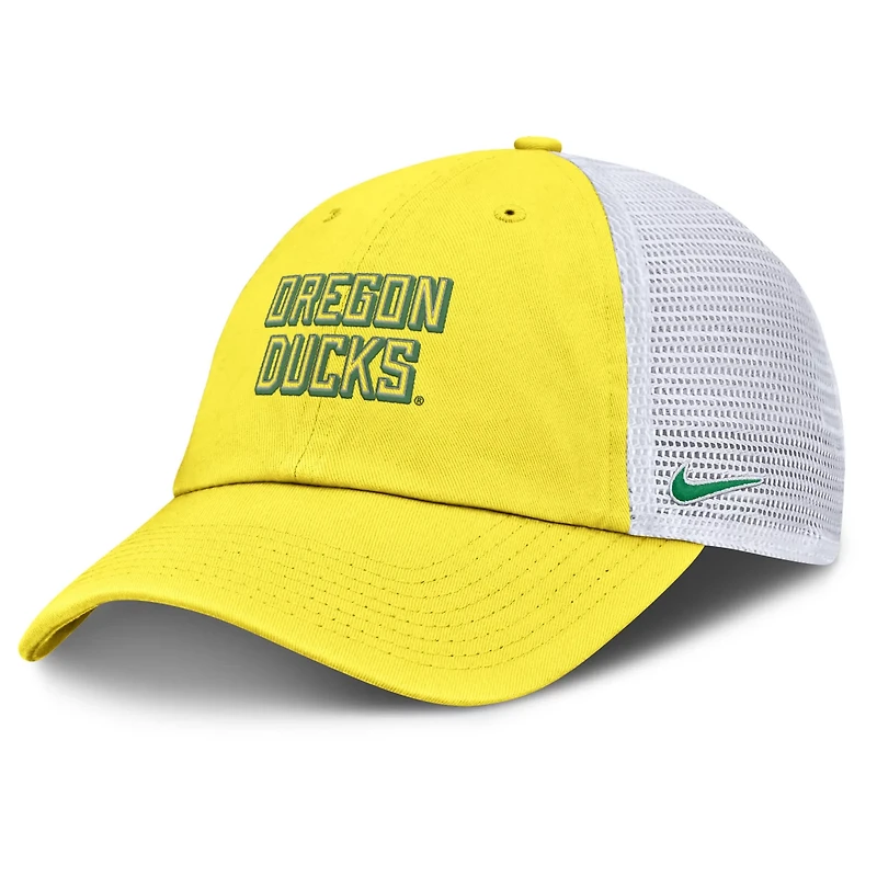 Nike Oregon Ducks 2025 Gameday On-Field Club Adjustable Trucker Hat