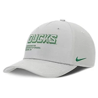 Nike Oregon Ducks 2025 Sideline Dust Pinched Rise Adjustable Hat