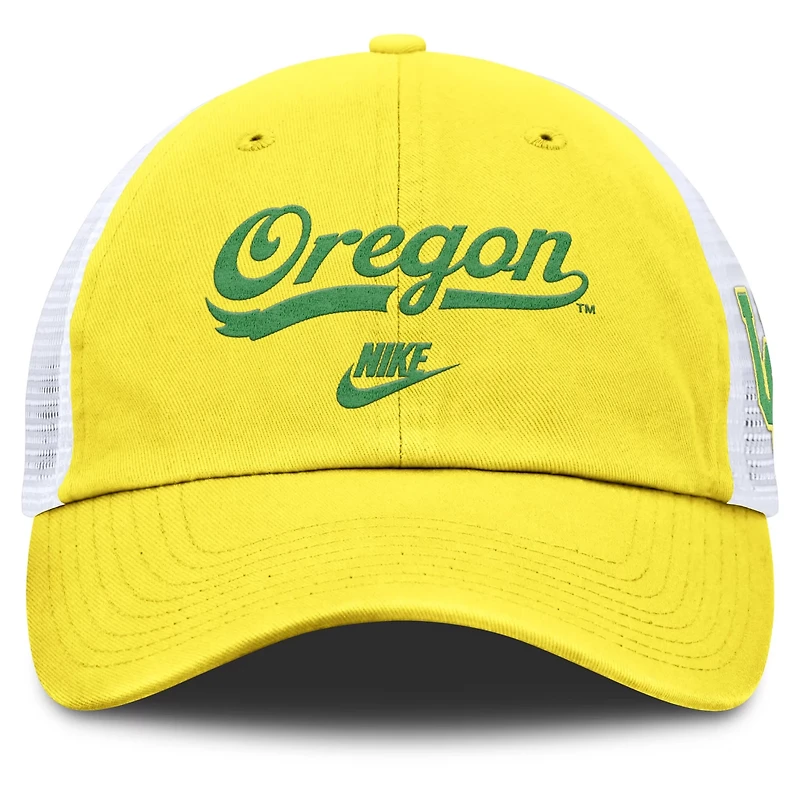 Nike Oregon Ducks Club Legacy Adjustable Trucker Hat