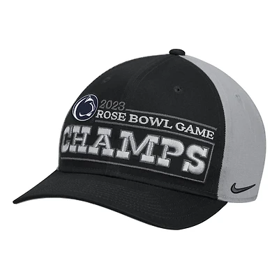 Nike Penn State Nittany Lions 2023 Rose Bowl Champions Locker Room CL99 Adjustable Hat