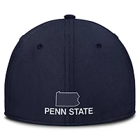 Nike Penn State Nittany Lions 2025 Dugout Coaches Rise Swoosh Performance Flex Hat