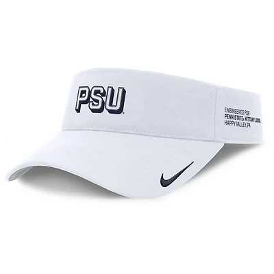 Nike Penn State Nittany Lions 2025 On-Field Gameday Performance Ace Adjustable Visor
