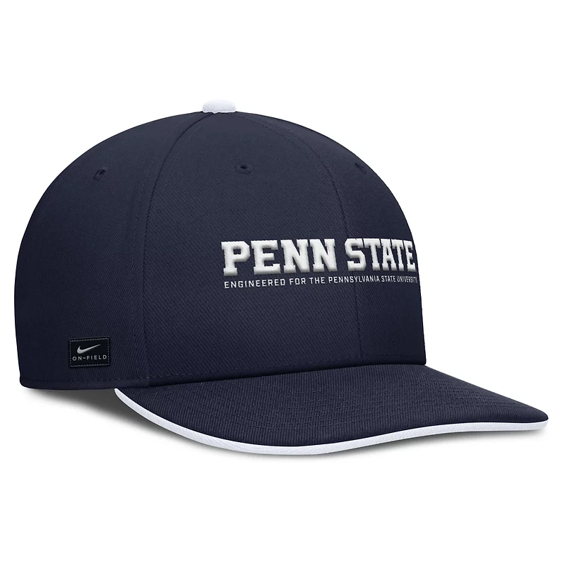 Nike Penn State Nittany Lions 2025 On-Field Pro Performance Adjustable Hat
