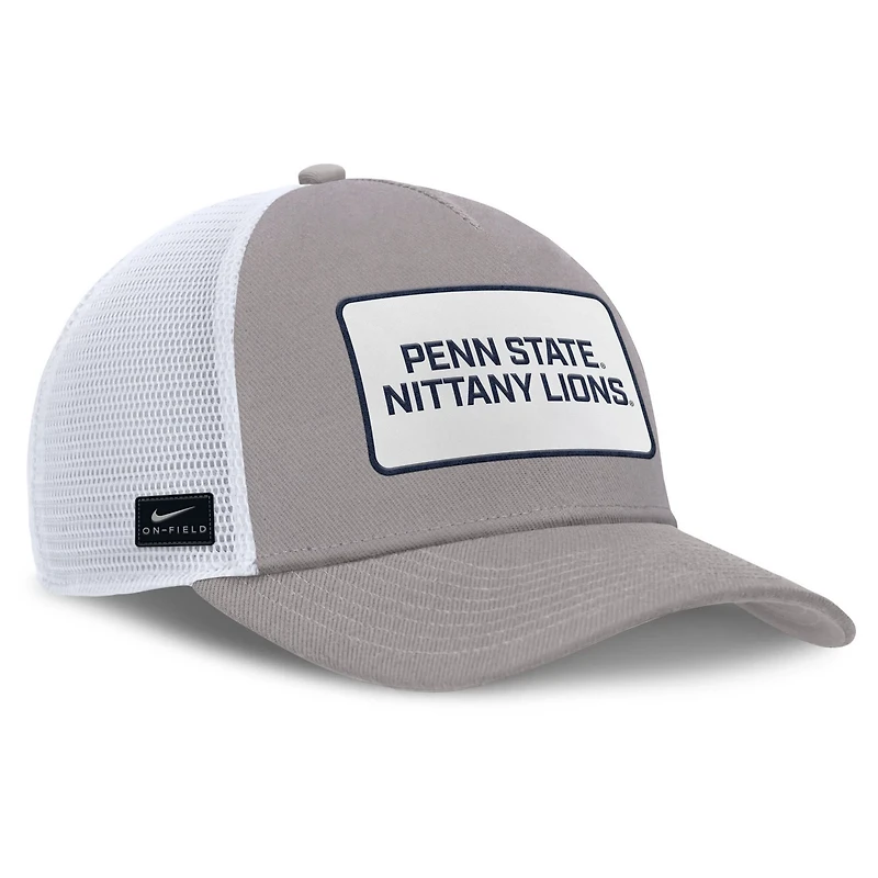 Nike Penn State Nittany Lions 2025 On-Field Rise Patch Trucker Adjustable Hat