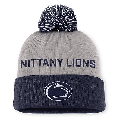 Nike Penn State Nittany Lions Primetime Peak Cuffed Knit Hat with Pom