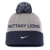 Nike Penn State Nittany Lions Primetime Peak Cuffed Knit Hat with Pom