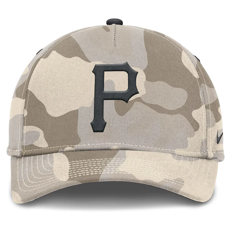 Nike Pittsburgh Pirates Camo Pack Rise Adjustable Hat