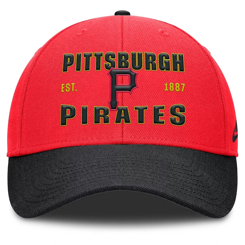 Nike Pittsburgh Pirates Neon 90s Rise Adjustable Hat