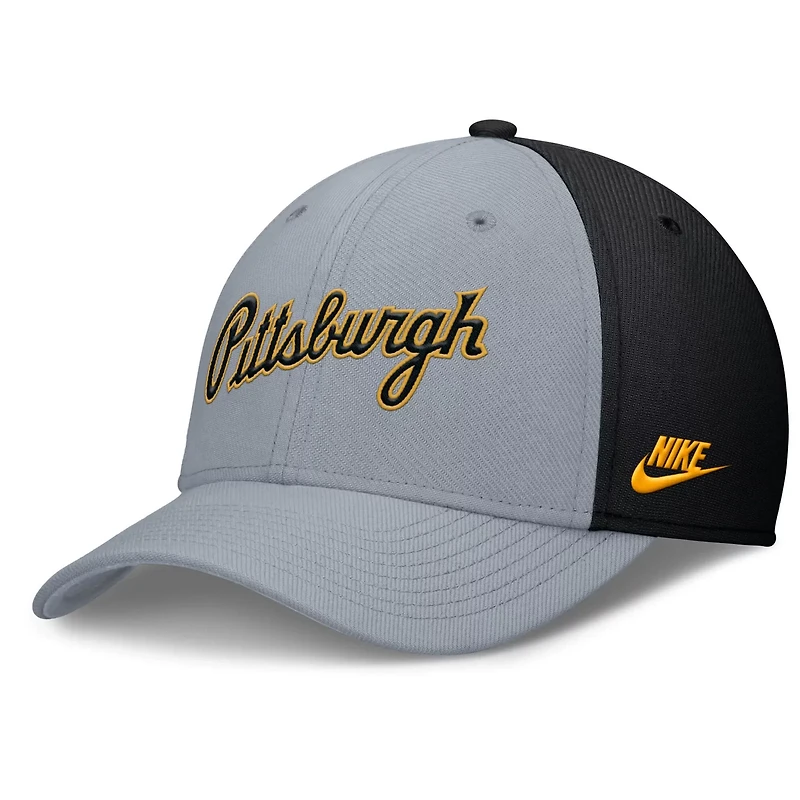 Nike Pittsburgh Pirates Rise Swoosh Performance Flex Hat